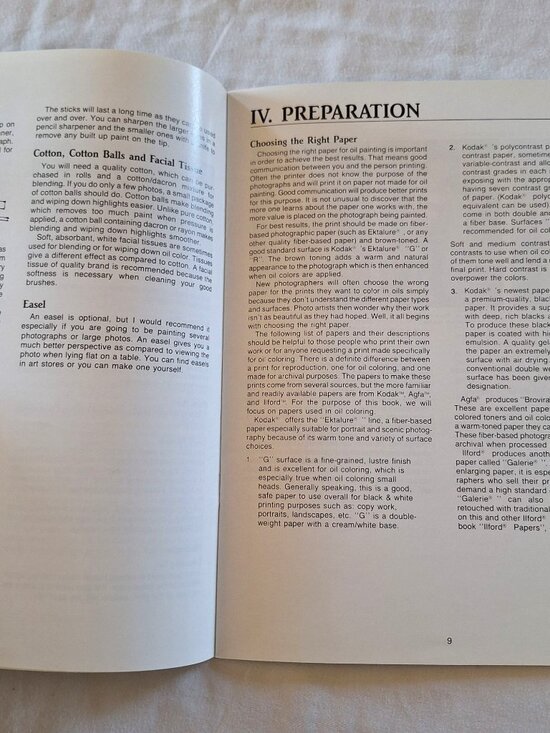 Photo Oil Painting Veronica Book Arts 1988 Detailed Instructions Projects - Picture 2 of 5